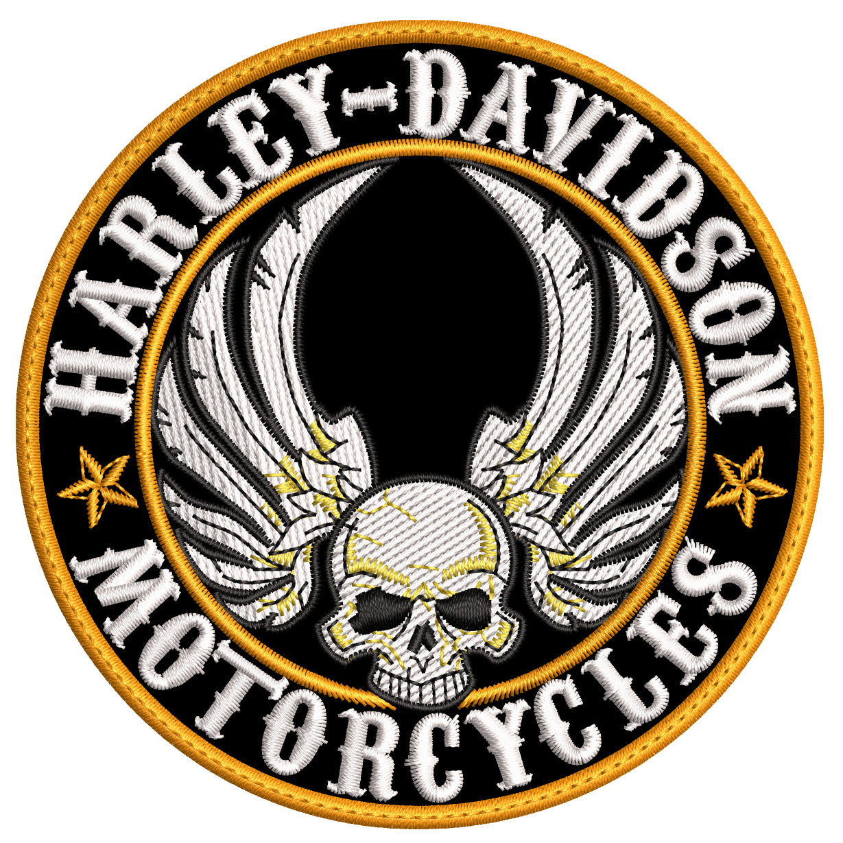 Parche Bordado HARLEY DAVIDSON MOTORCYCLES