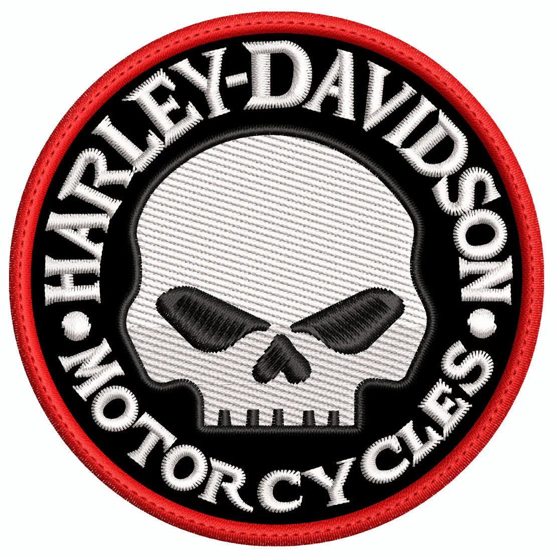 Parche Bordado HARLEY DAVIDSON MOTORCYCLES