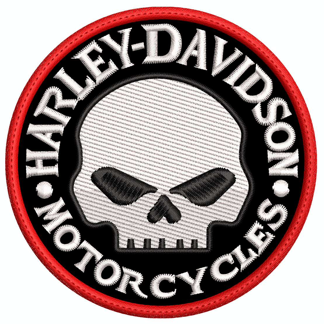 Parche Bordado HARLEY DAVIDSON MOTORCYCLES