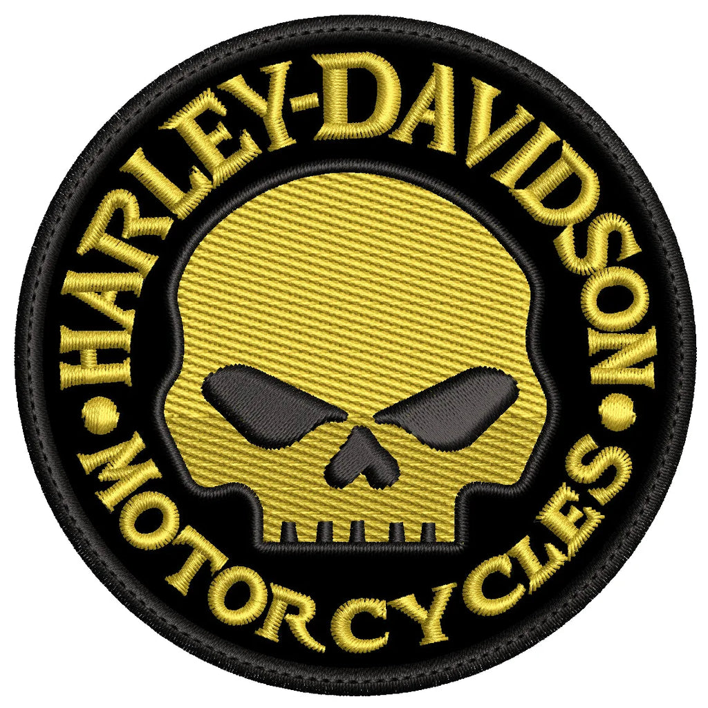 Parche Bordado Mini HARLEY DAVIDSON MOTORCYCLES