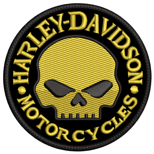Parche Bordado HARLEY DAVIDSON MOTORCYCLES