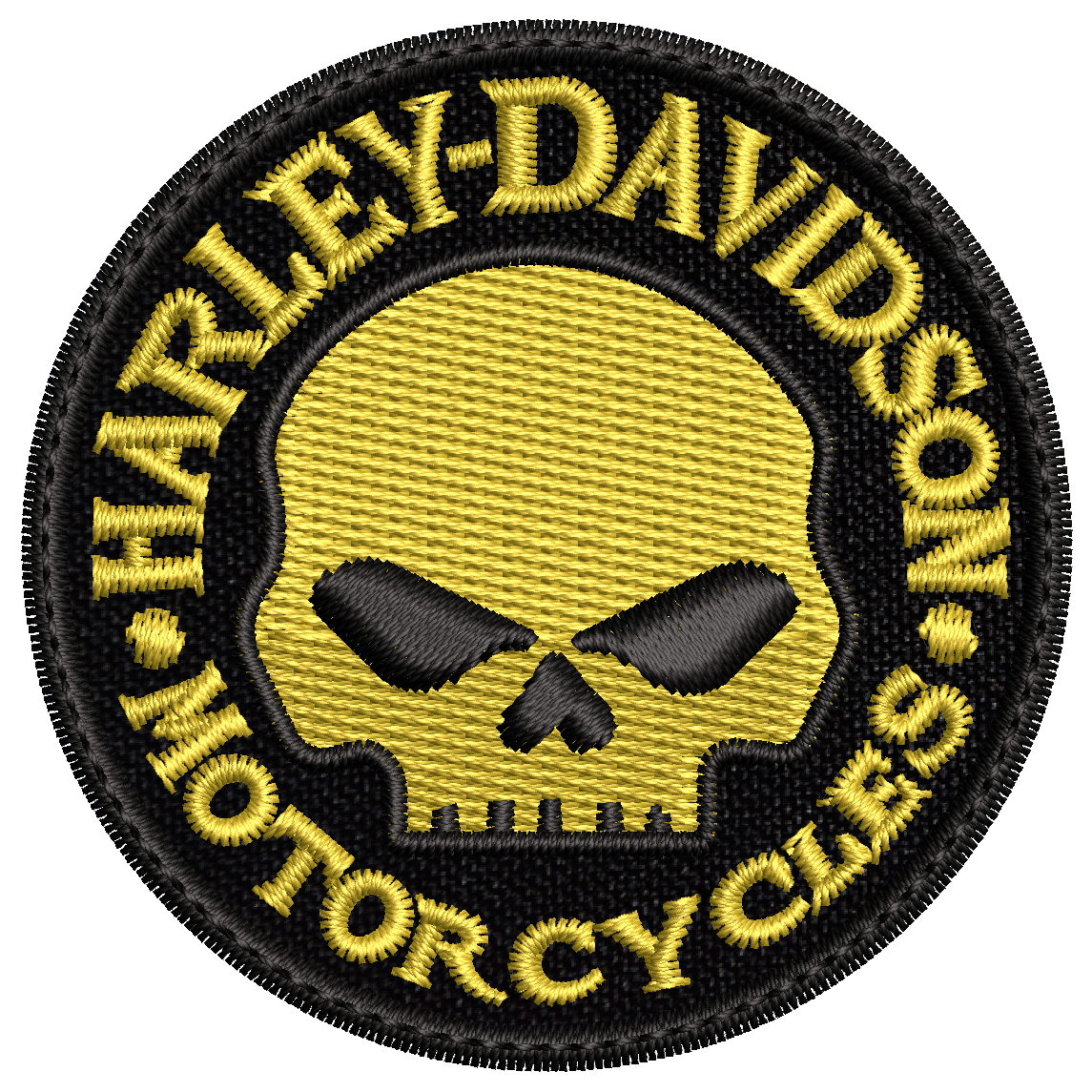 Parche Bordado Mini HARLEY DAVIDSON MOTORCYCLES