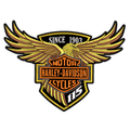 Espaldera Bordada HARLEY DAVIDSON águila