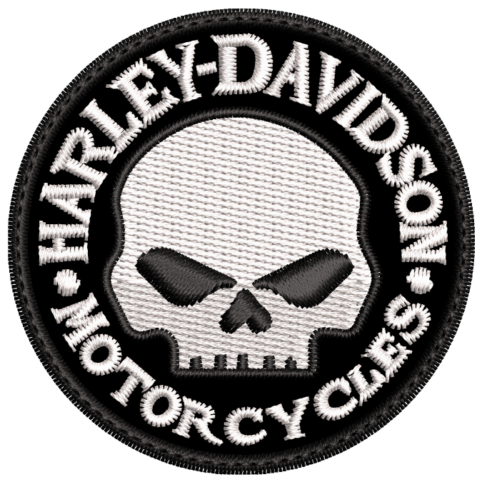 Parche Bordado Mini HARLEY DAVIDSON MOTORCYCLES