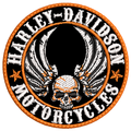 Parche Bordado Mini HARLEY DAVIDSON MOTORCYCLES