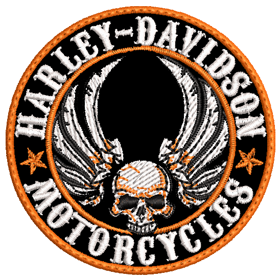 Parche Bordado Mini HARLEY DAVIDSON MOTORCYCLES