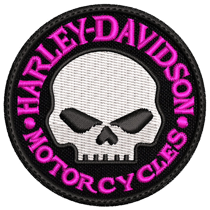 Parche Bordado Mini HARLEY DAVIDSON MOTORCYCLES