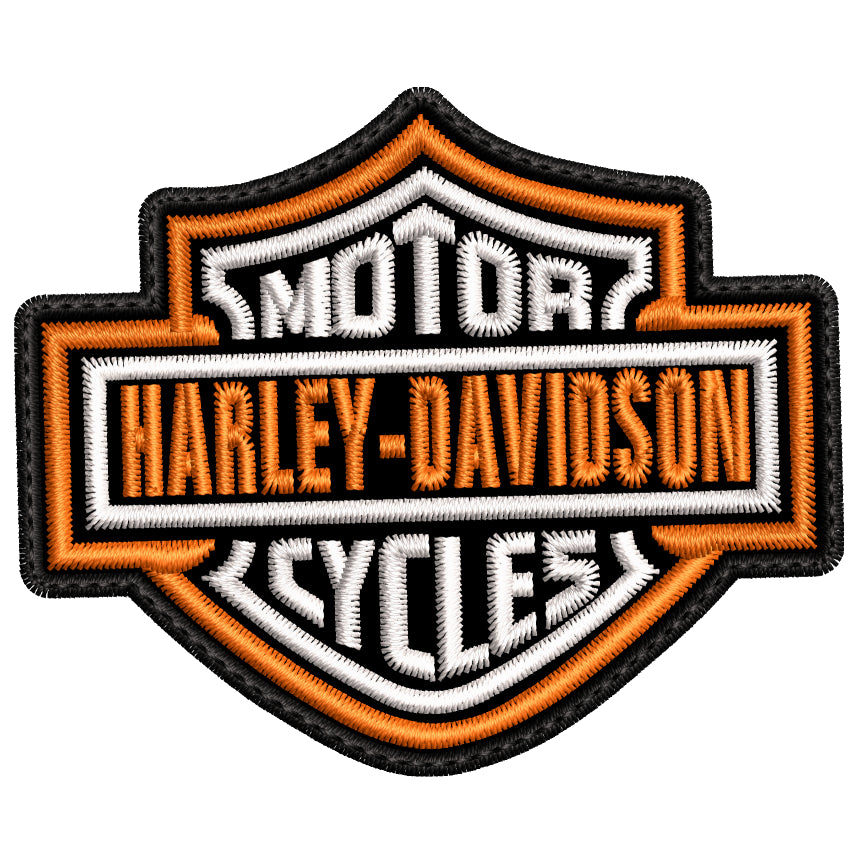 Parche Bordado Mini HARLEY DAVIDSON escudo
