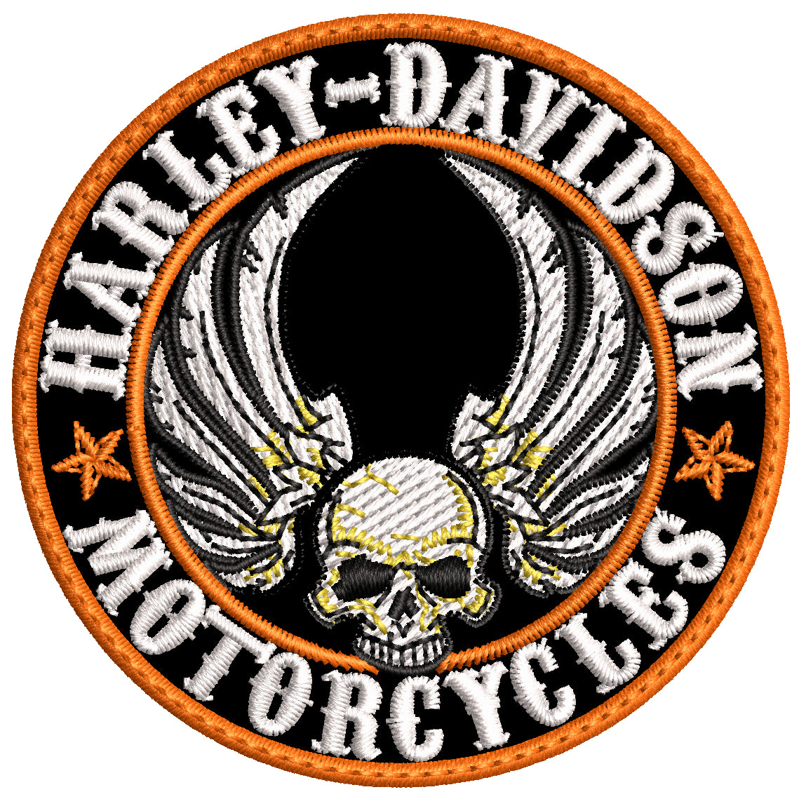 Parche Bordado Mini HARLEY DAVIDSON MOTORCYCLES