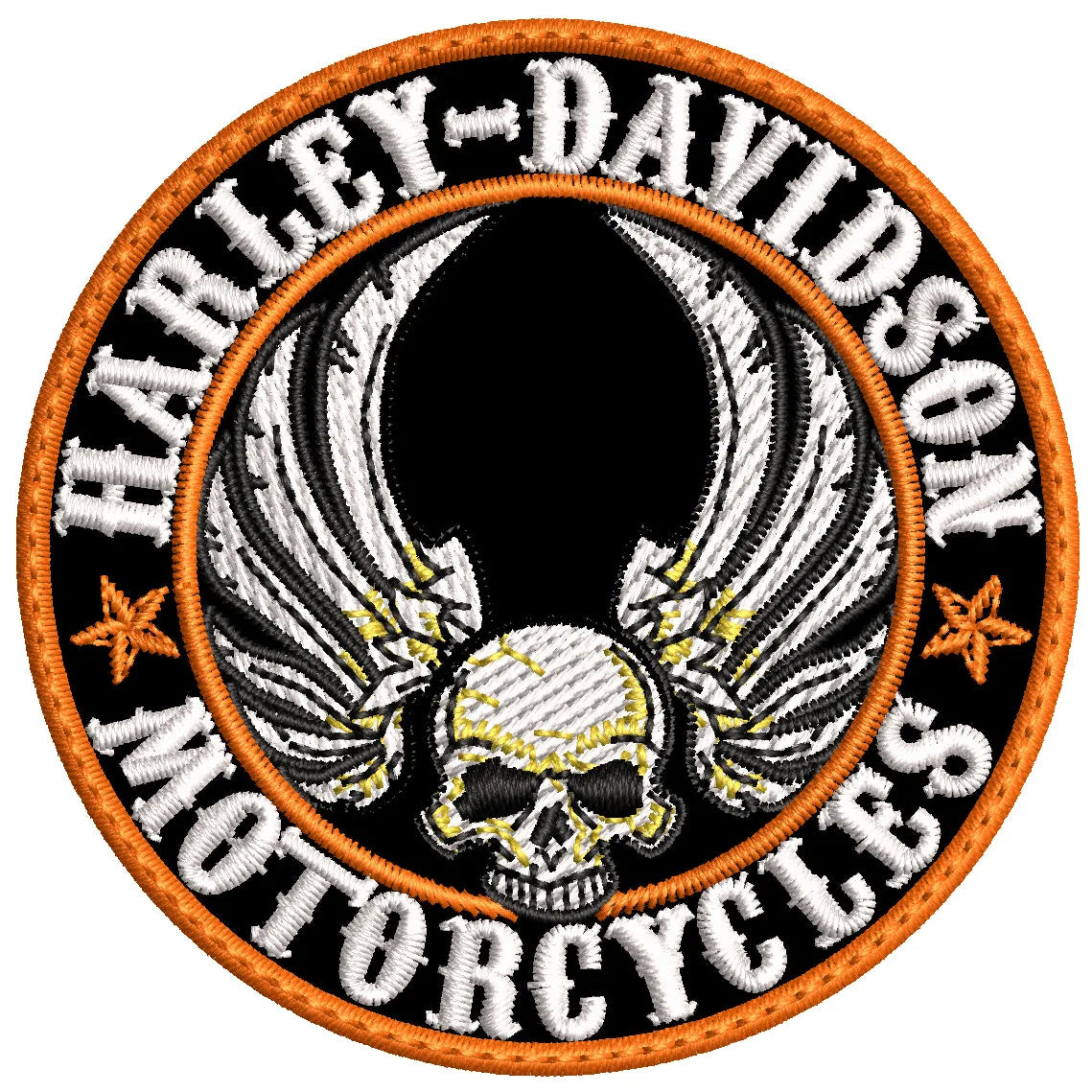 Parche Bordado Mini HARLEY DAVIDSON MOTORCYCLES