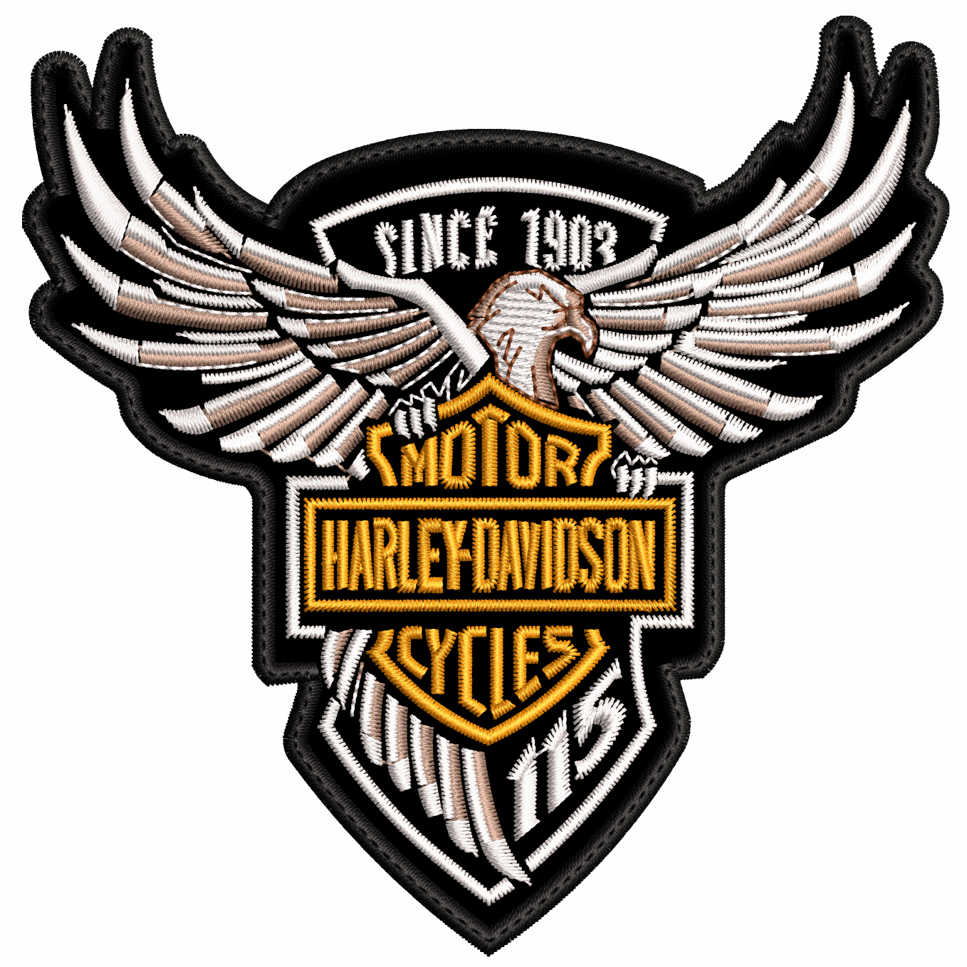 Parche Bordado HARLEY DAVIDSON