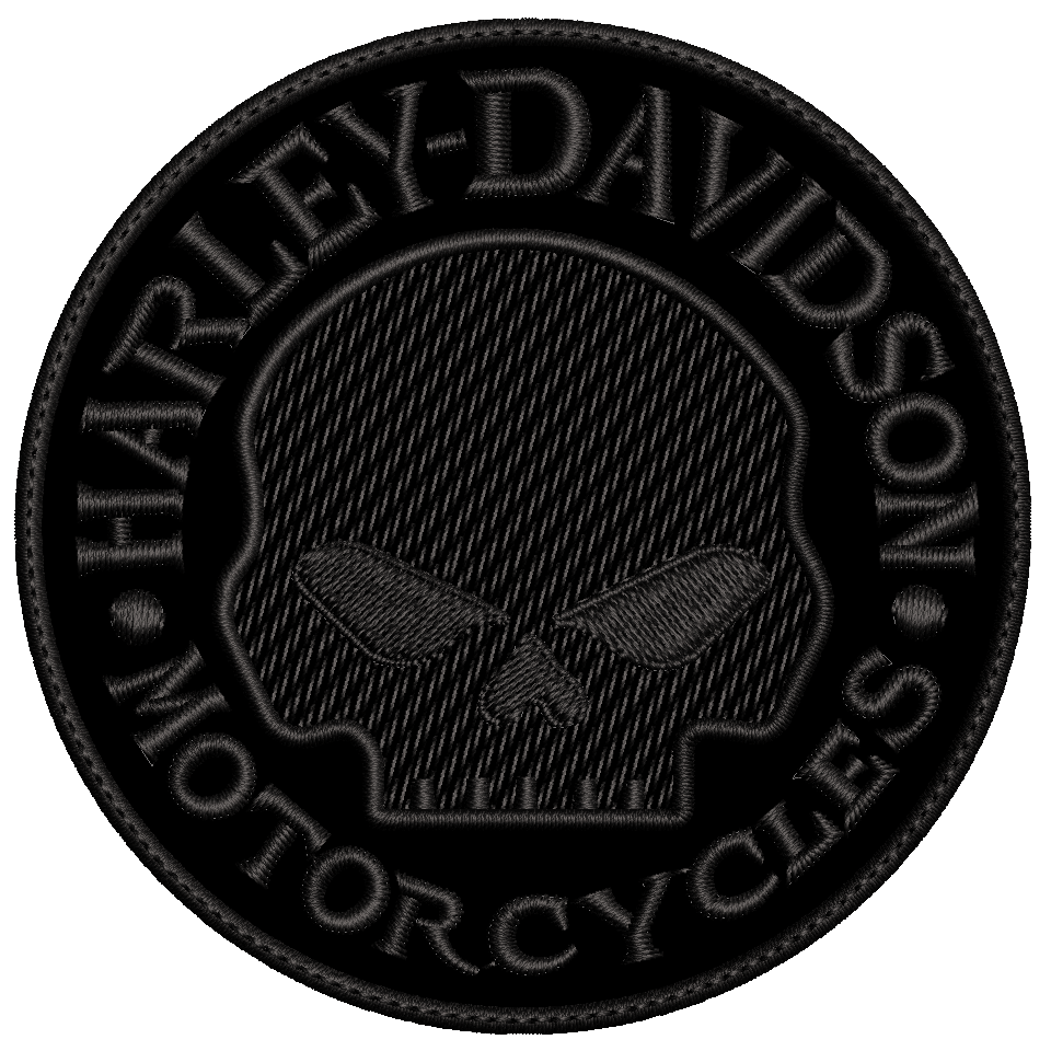 Parche Bordado LOGOTIPO Harley Davidson Biker Life