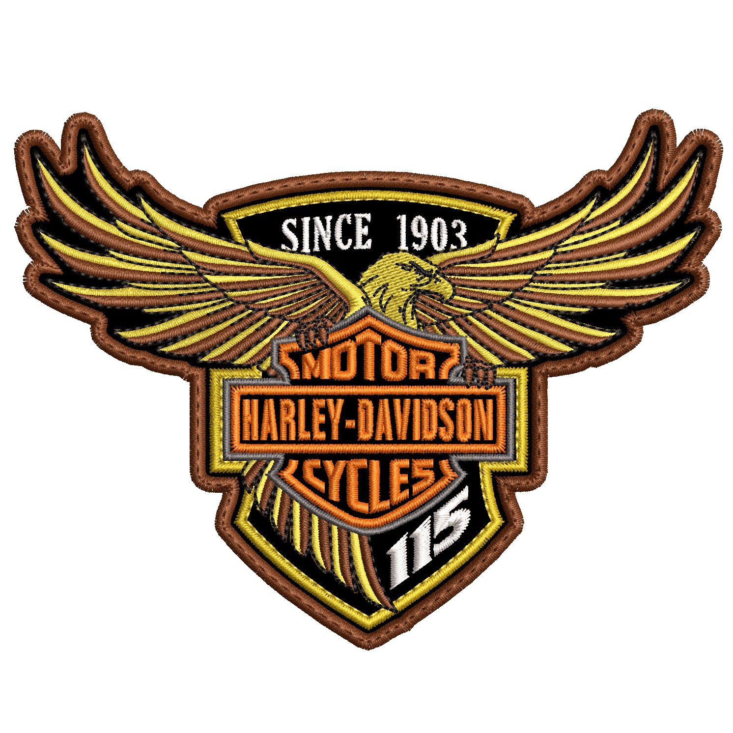 Parche Bordado HARLEY DAVIDSON