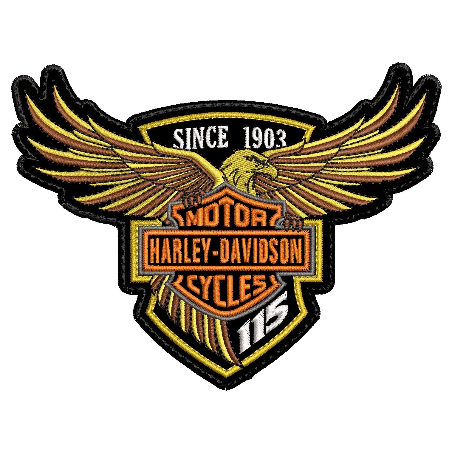 Parche Bordado HARLEY DAVIDSON