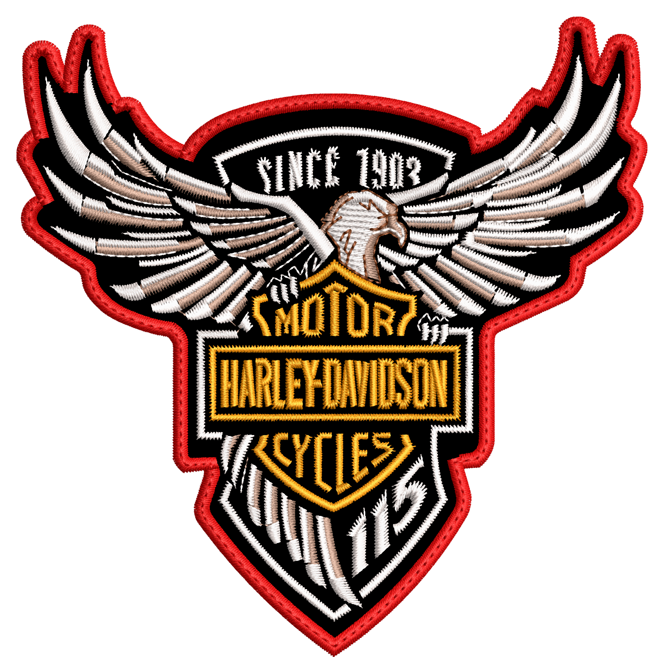 Parche Bordado HARLEY DAVIDSON