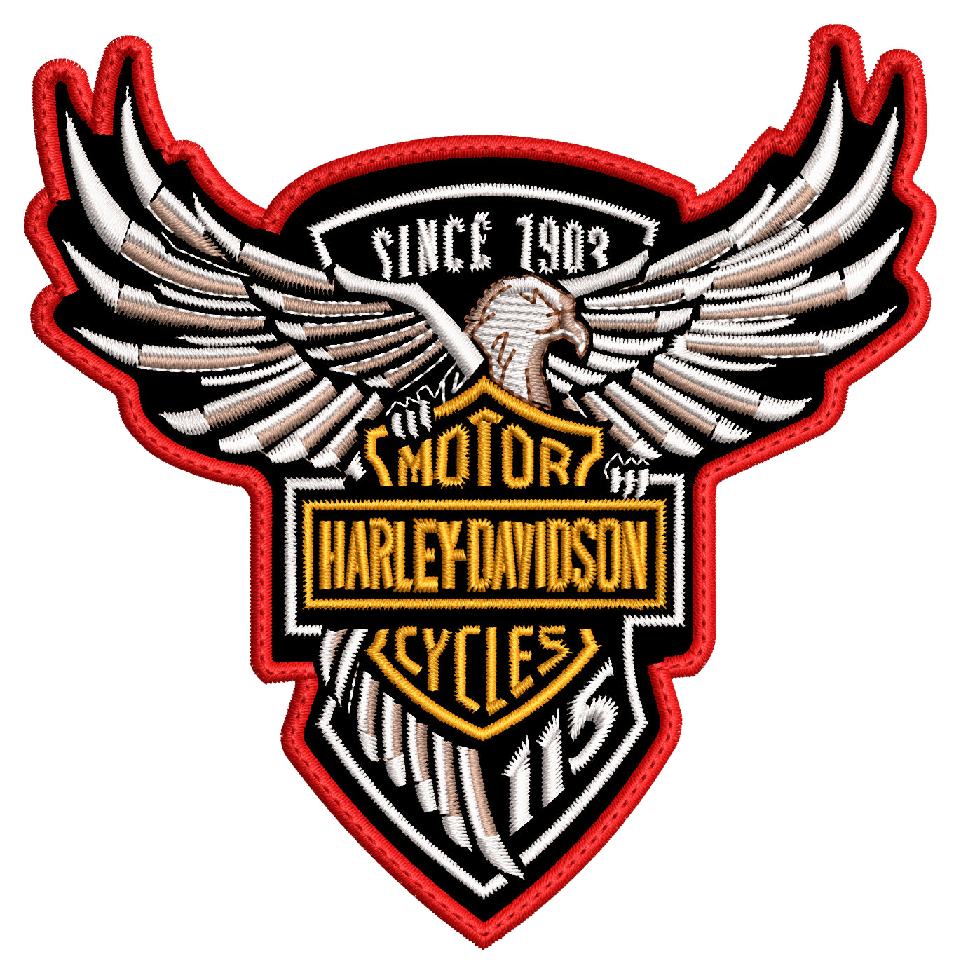 Parche Bordado HARLEY DAVIDSON