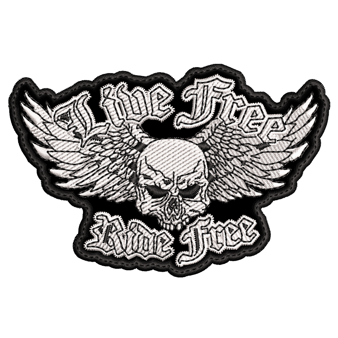 Parche Bordado HARLEY LIVE FREE-RIDE FREE