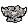 Parche Bordado HARLEY LIVE FREE-RIDE FREE