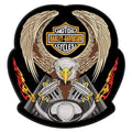 Espaldera Bordada HARLEY DAVIDSON águila