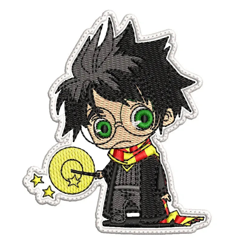 Parche Bordado HHARRY POTTER Chibi