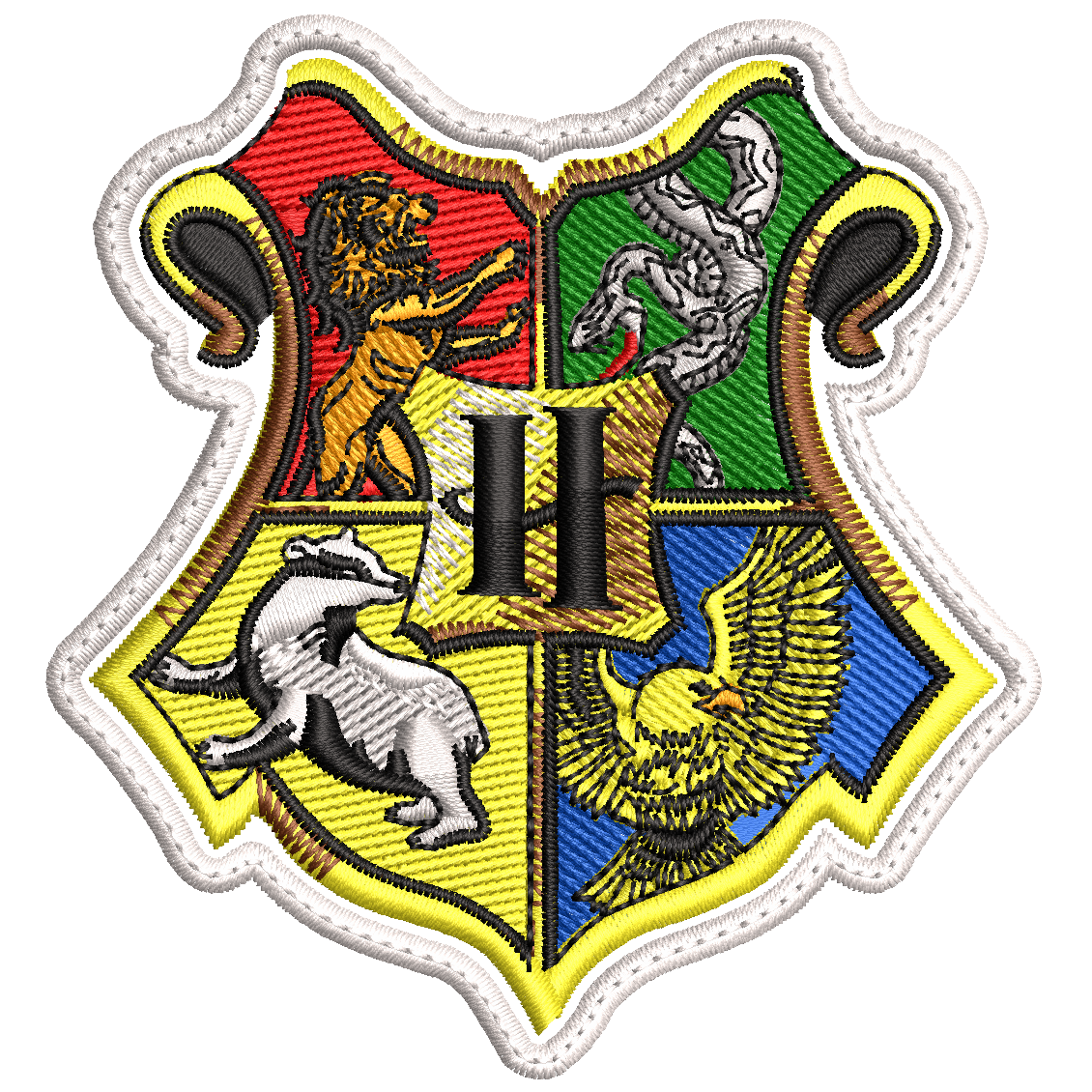 Parche Bordado Harry Potter