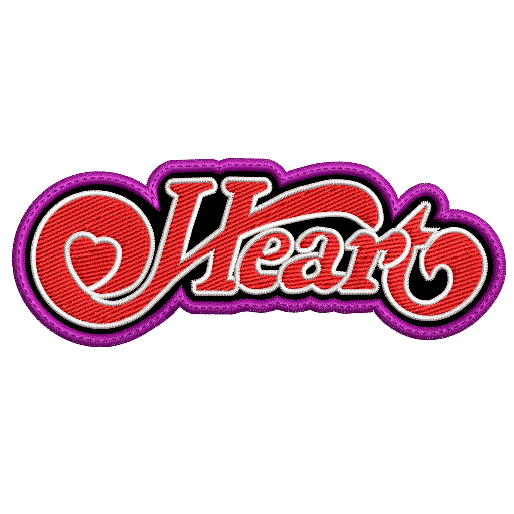Parche Bordado HEART Rock