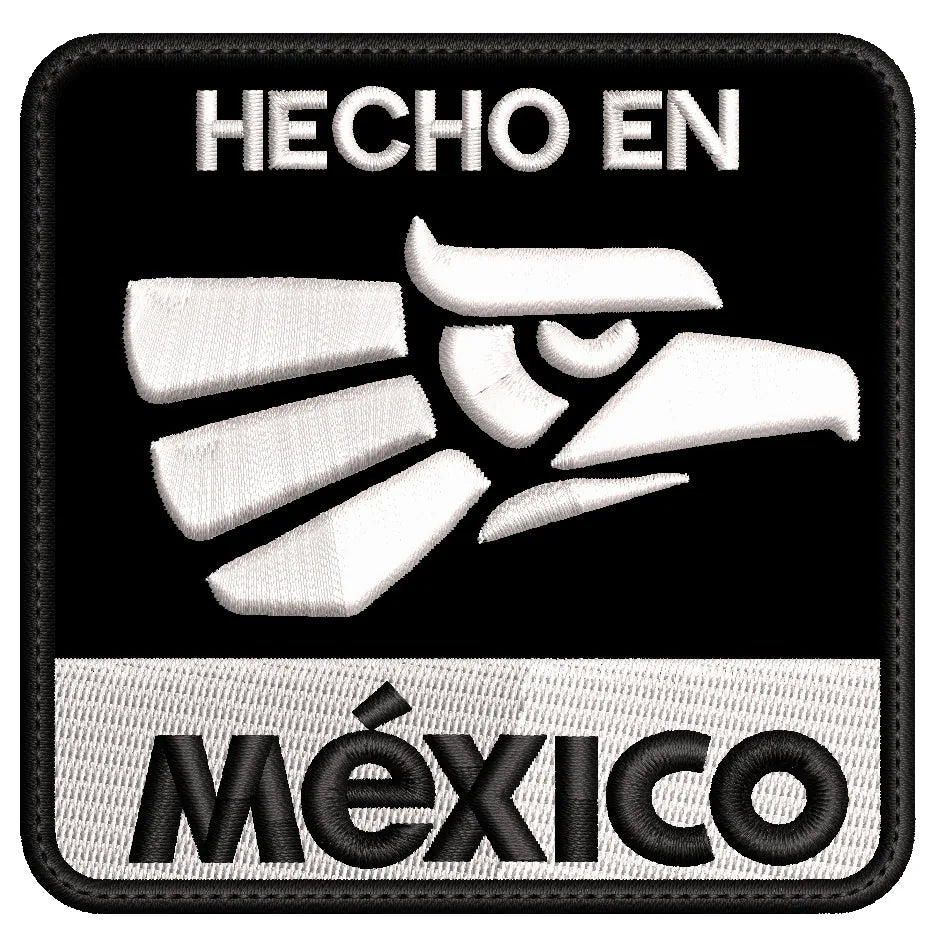 Parche Bordado HECHO EN MEXICO