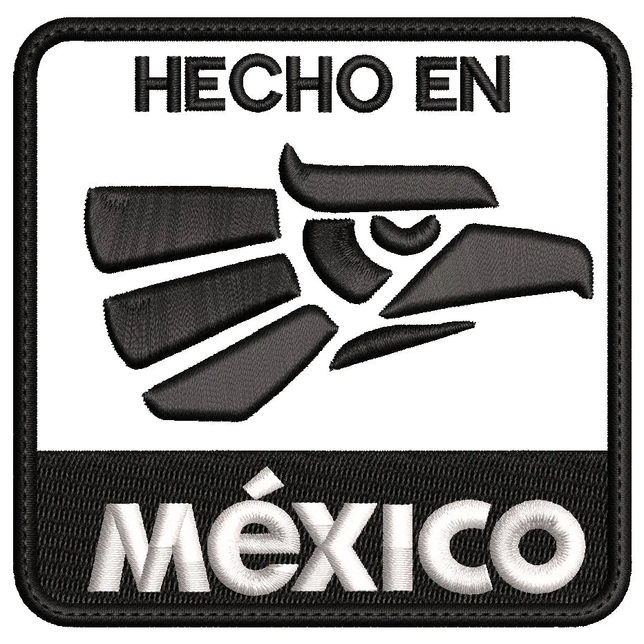 Parche Bordado HECHO EN MEXICO