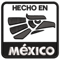Parche Bordado HECHO EN MEXICO