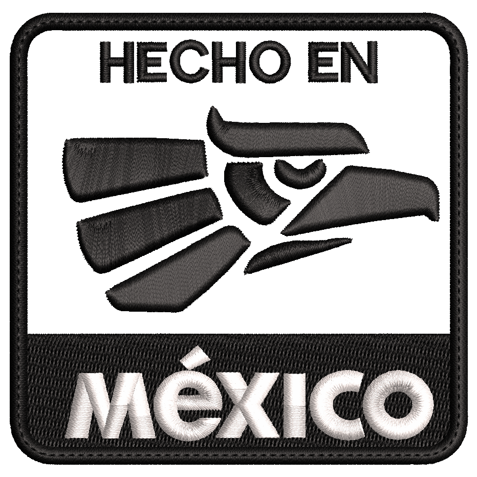 Parche Bordado HECHO EN MEXICO