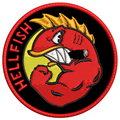 Parche Bordado HELLFISH Simpson