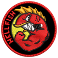Parche Bordado Mini HELLFISH Simpson