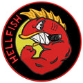 Espaldera Bordada HELLFISH Simpson