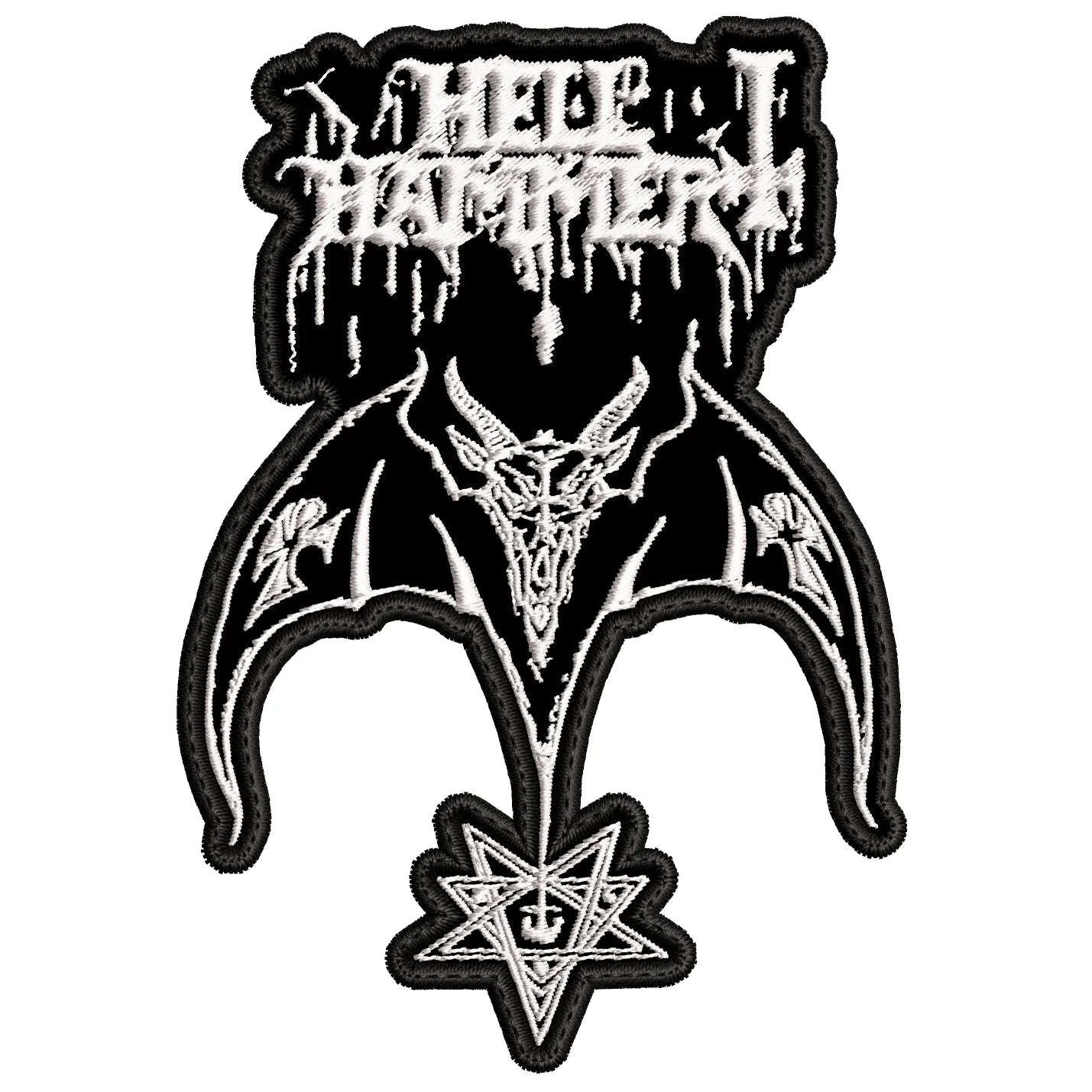 Parche Bordado HELL HAMMER Metal