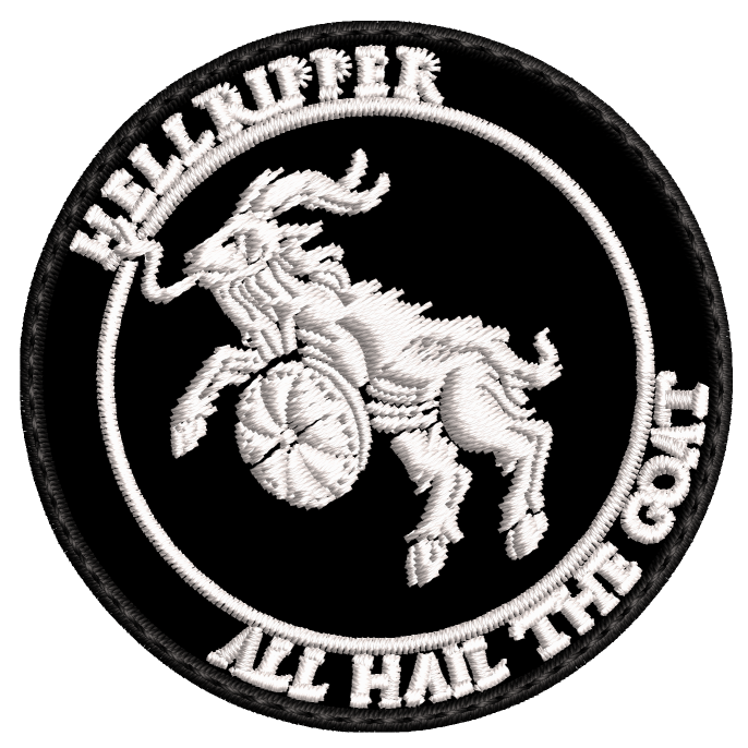 Parche Bordado Mini HELLRIPPER Metal
