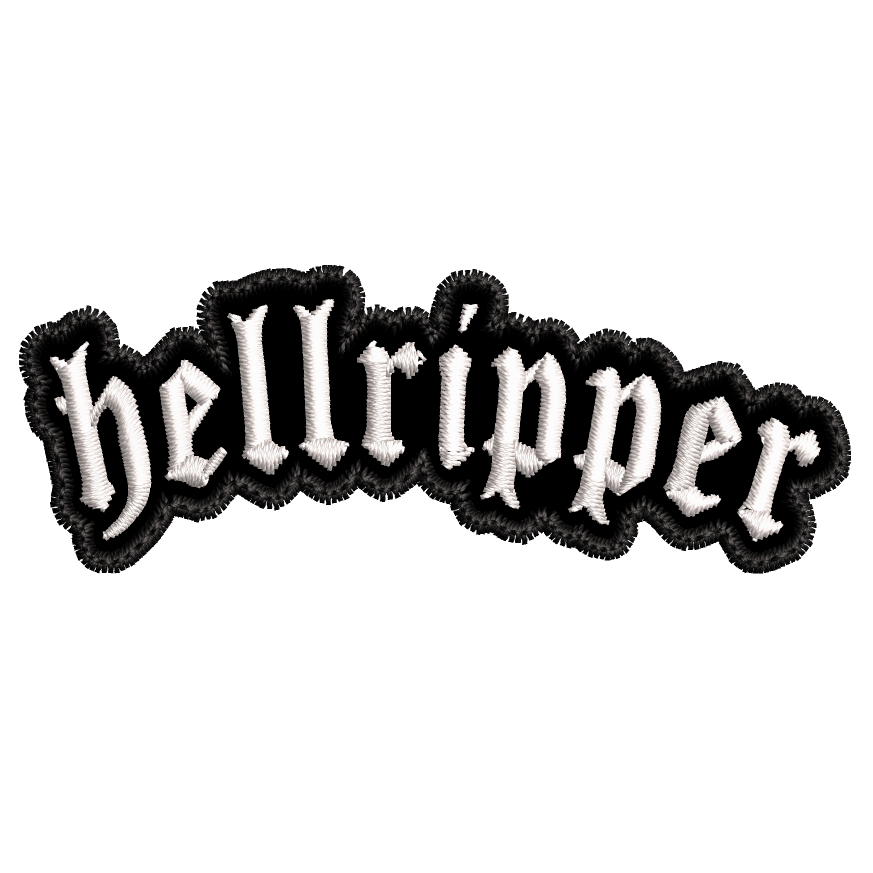 Parche Bordado Mini HELLRIPPER Metal