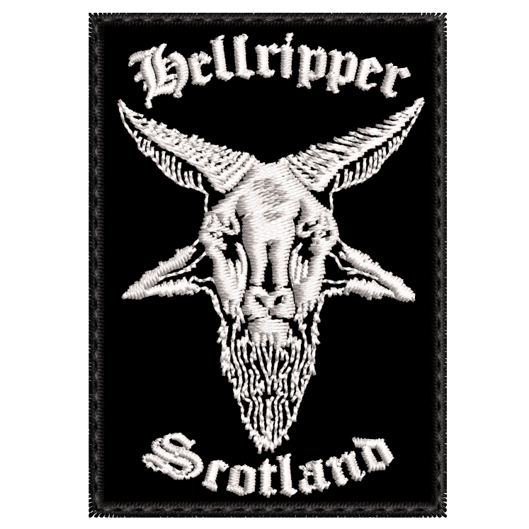 Parche Bordado Mini HELLRIPPER Metal