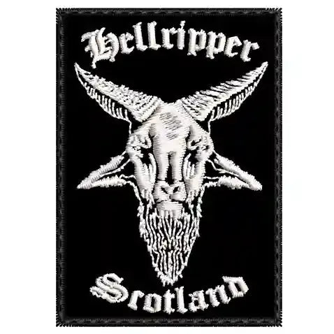 Parche Bordado Mini HELLRIPPER Metal