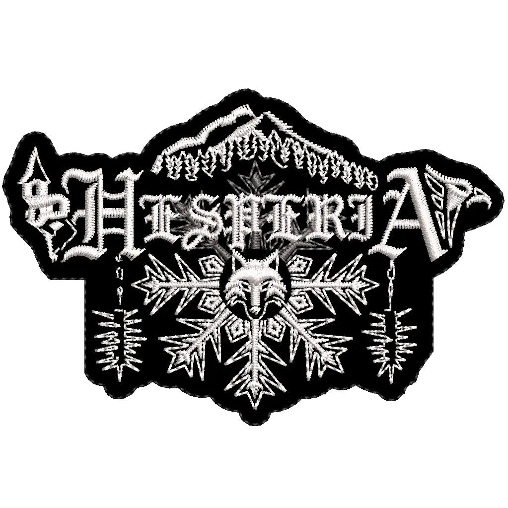 Parche Bordado HESPERIA Black Metal