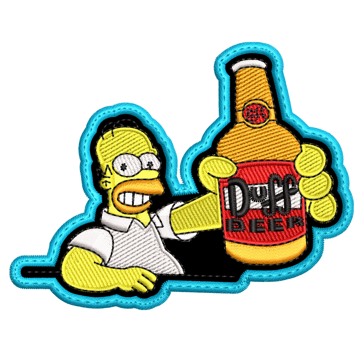 Parche Bordado HOMERO SIMPSON