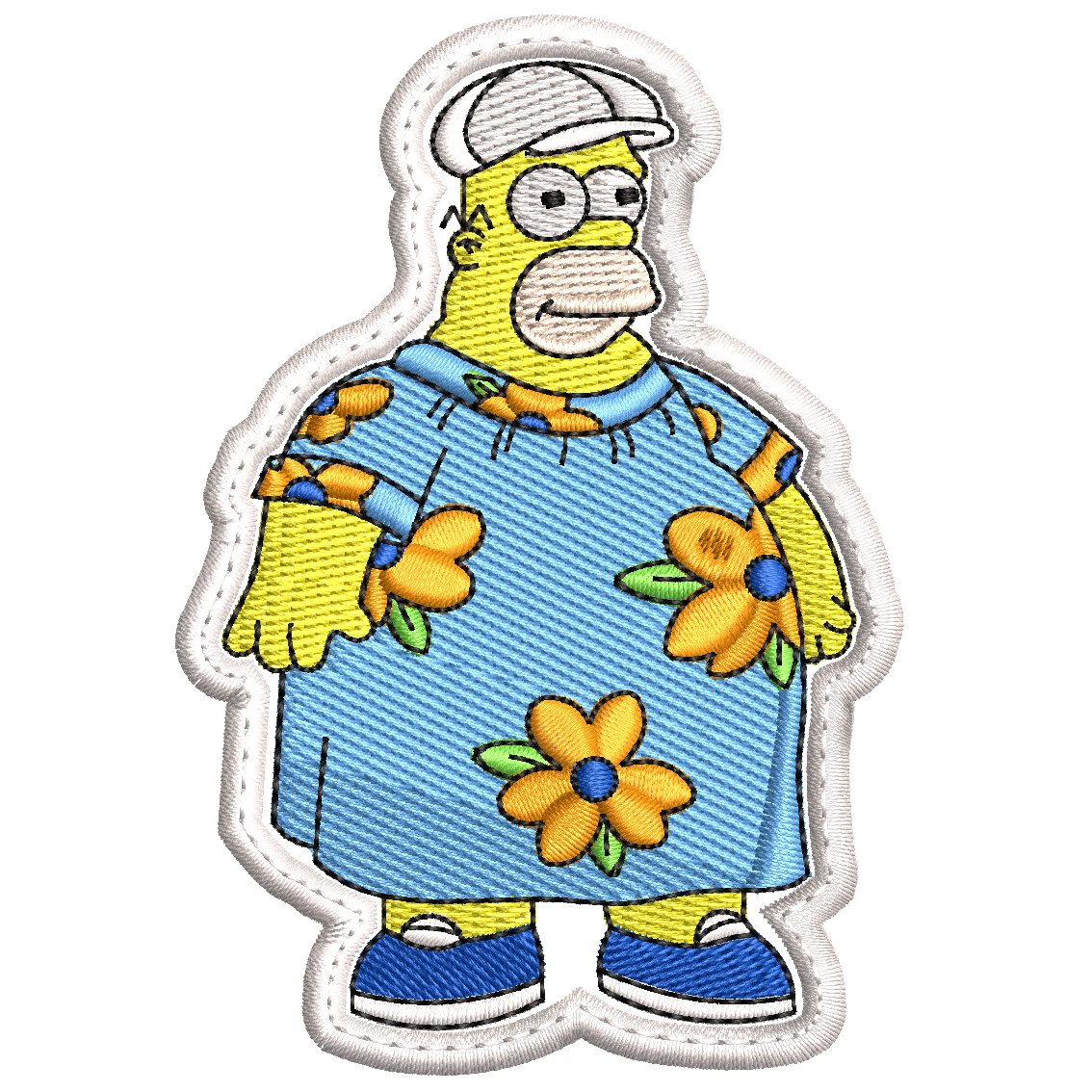 Parche Bordado HOMERO SIMPSON