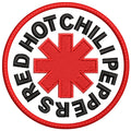 Parche Bordado HOT CHILI PEPPERS RED Alternativa/independiente