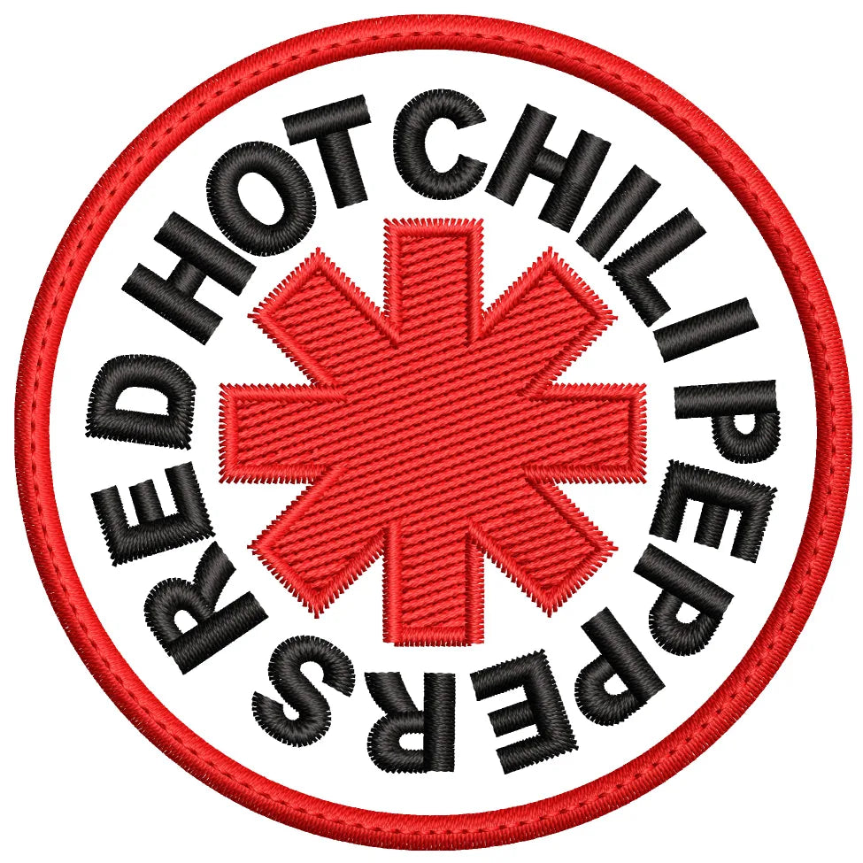 Parche Bordado HOT CHILI PEPPERS RED Alternativa/independiente