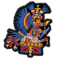 Parche Bordado HUITZILOPOCHTLI DIOS MEXICA