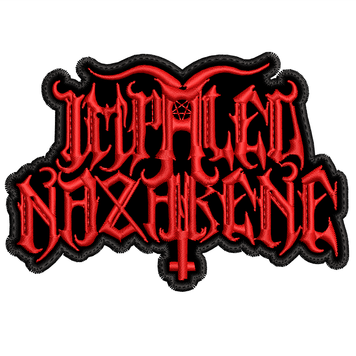 Parche Bordado IMPALED NAZARENE Metal