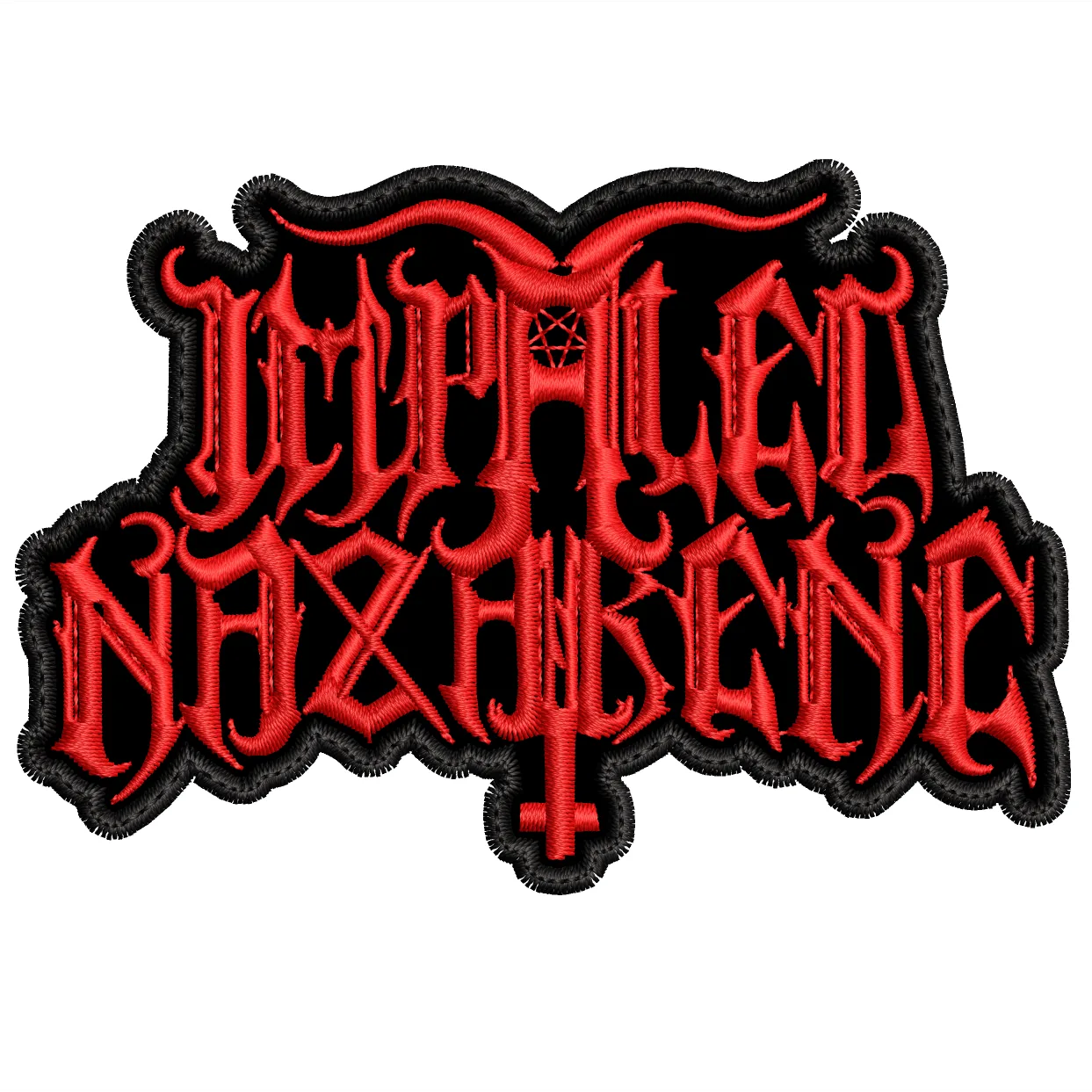 Parche Bordado IMPALED NAZARENE Metal