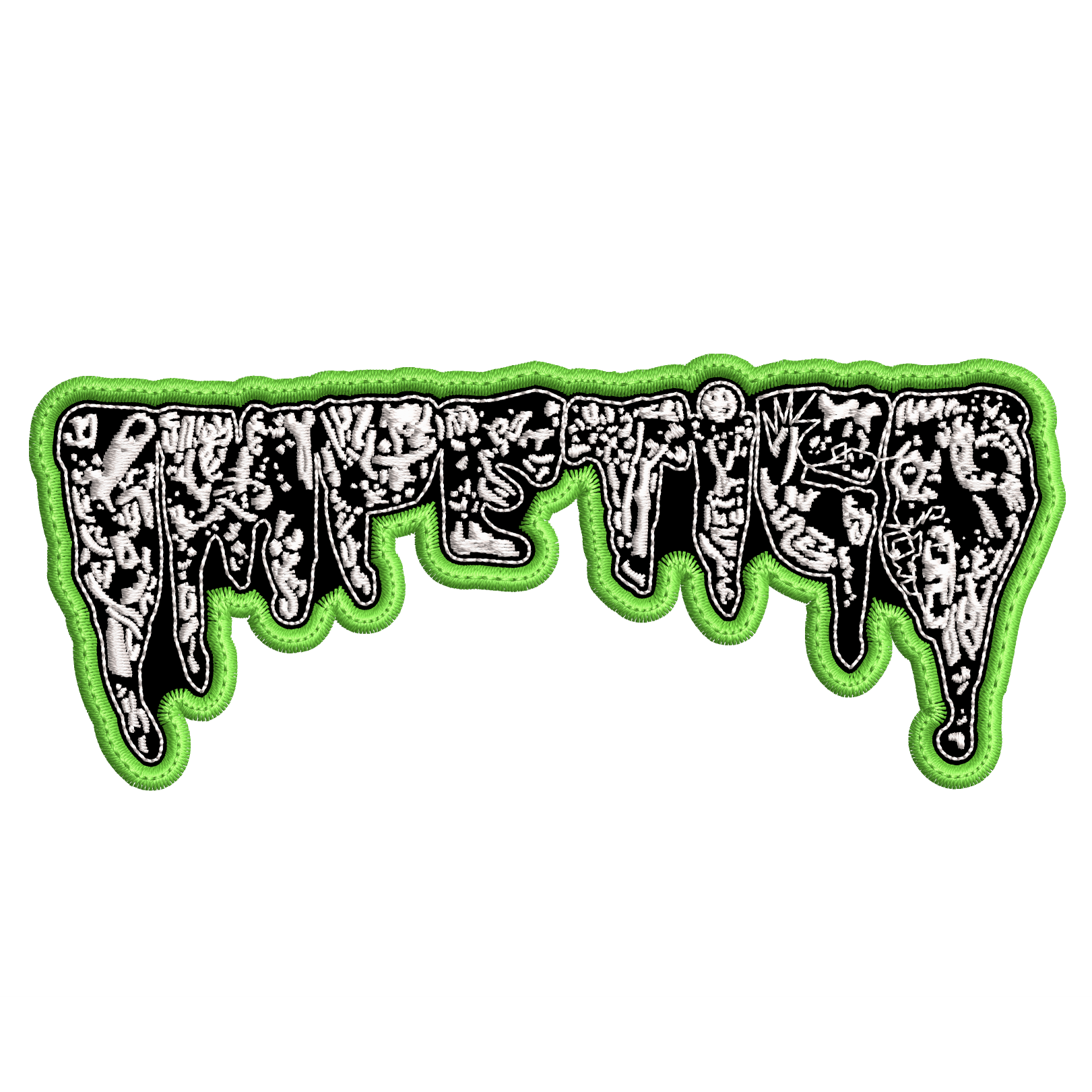 Parche Bordado IMPETIGO Metal