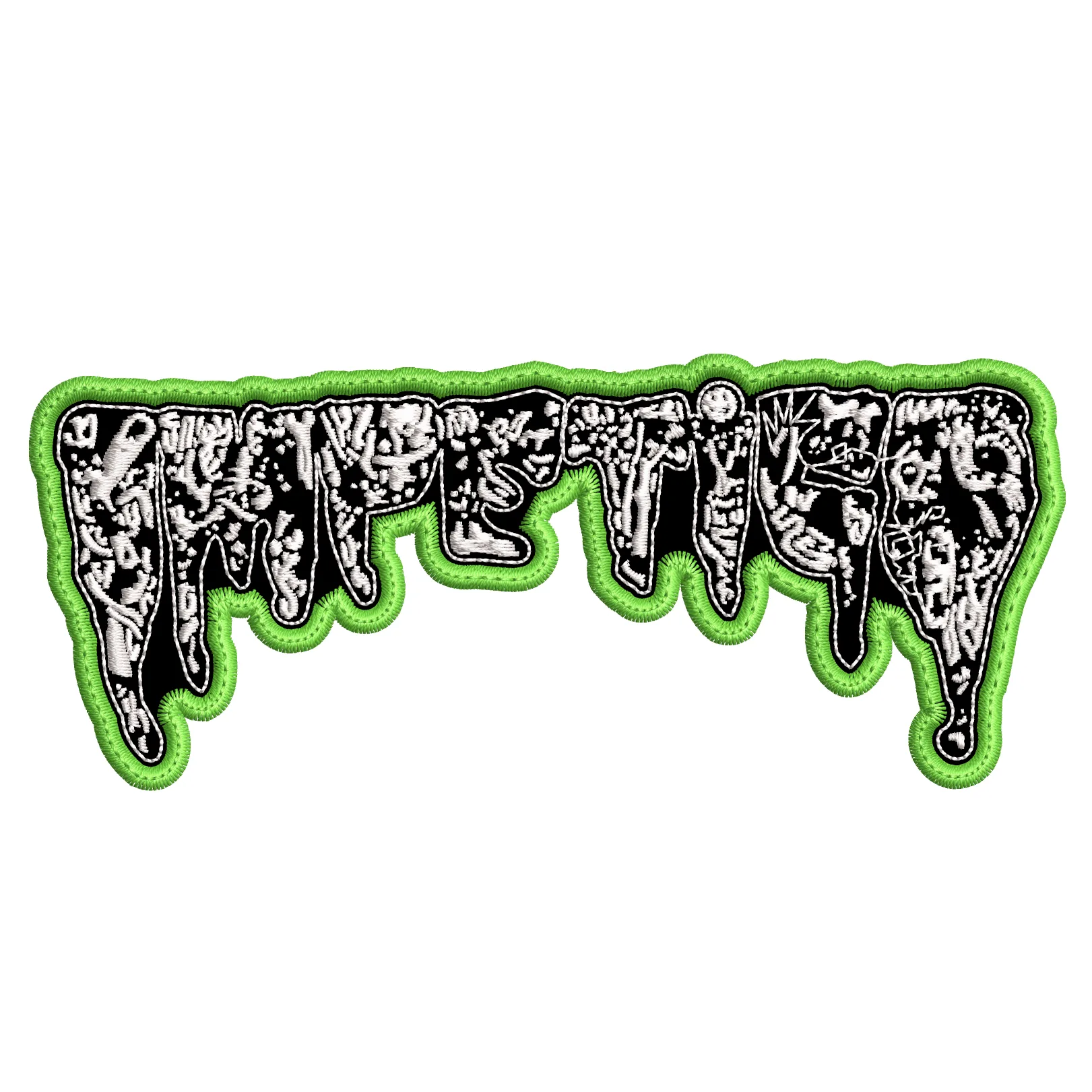 Parche Bordado IMPETIGO Metal