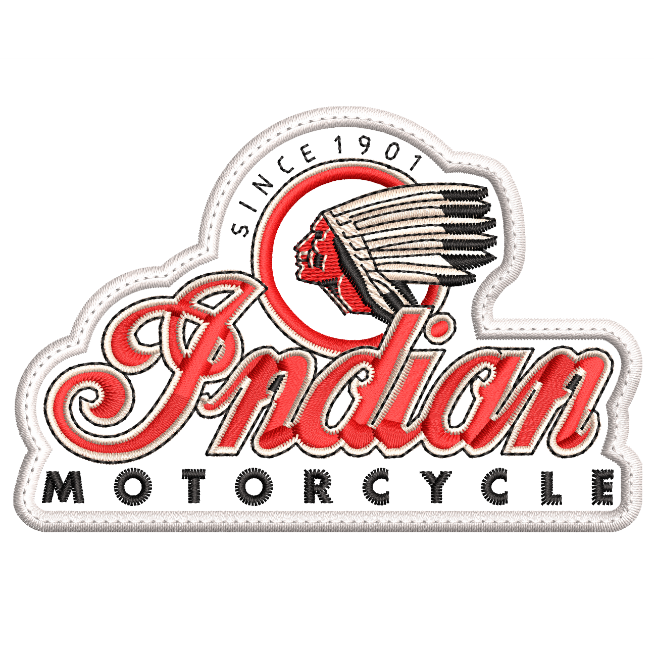 Parche Bordado INDIAN MOTORCYCLE