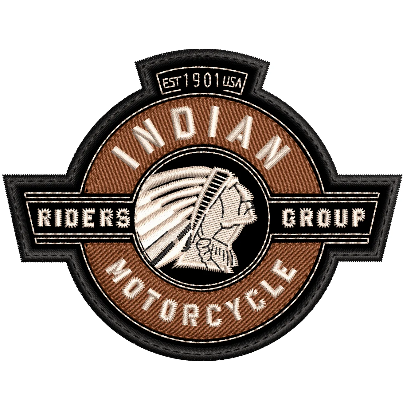 Parche Bordado INDIAN MOTORCYCLE